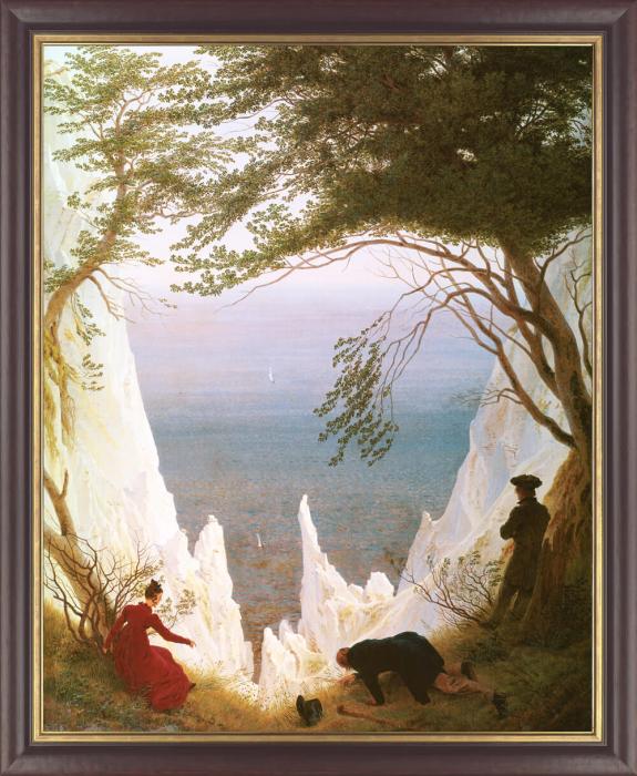 Caspar David Friedrich „Die Kreidefelsen von Rügen"